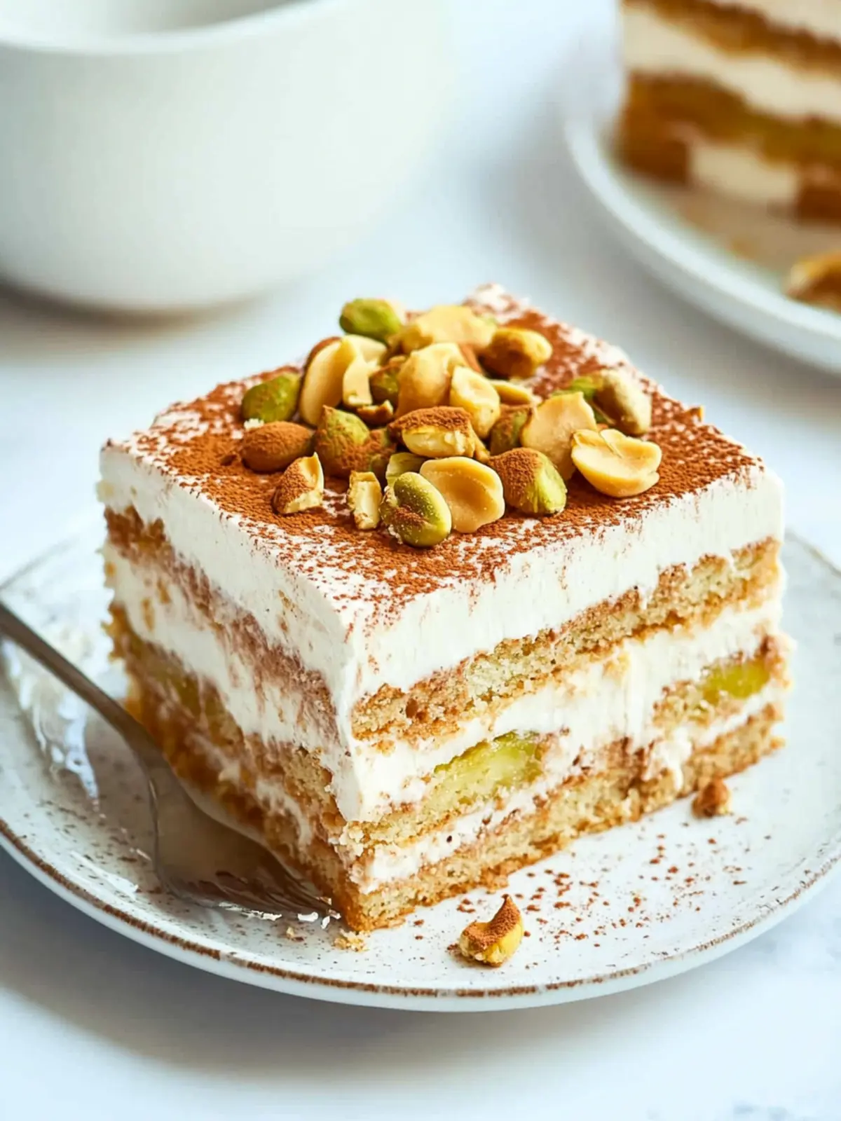 Spiced Chai Tiramisu Cake {No Bake}