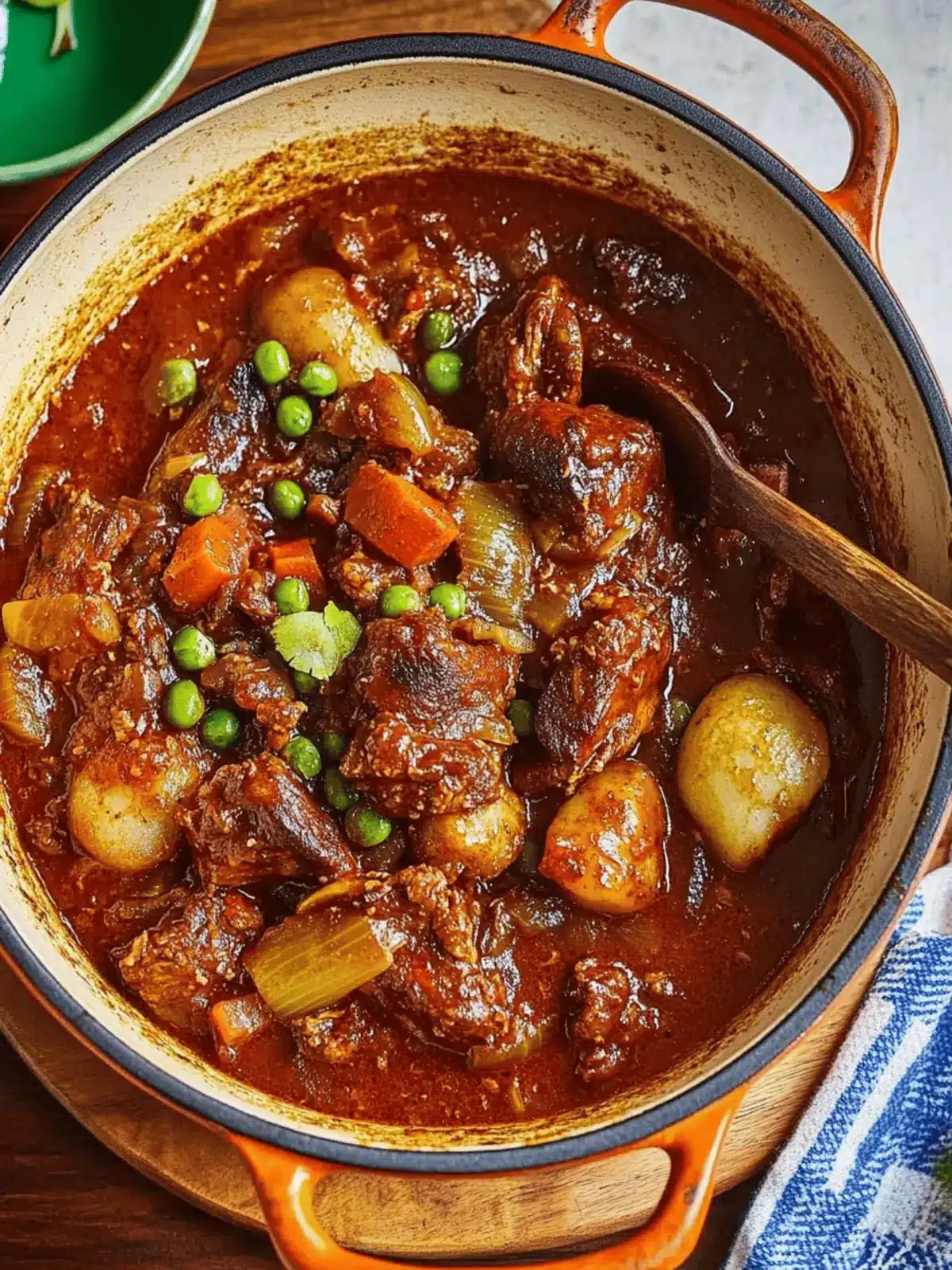 Savory Jamaican Oxtail Stew Perfect for Kwanzaa Celebrations 5 Jamaican Oxtail Stew for Kwanzaa
