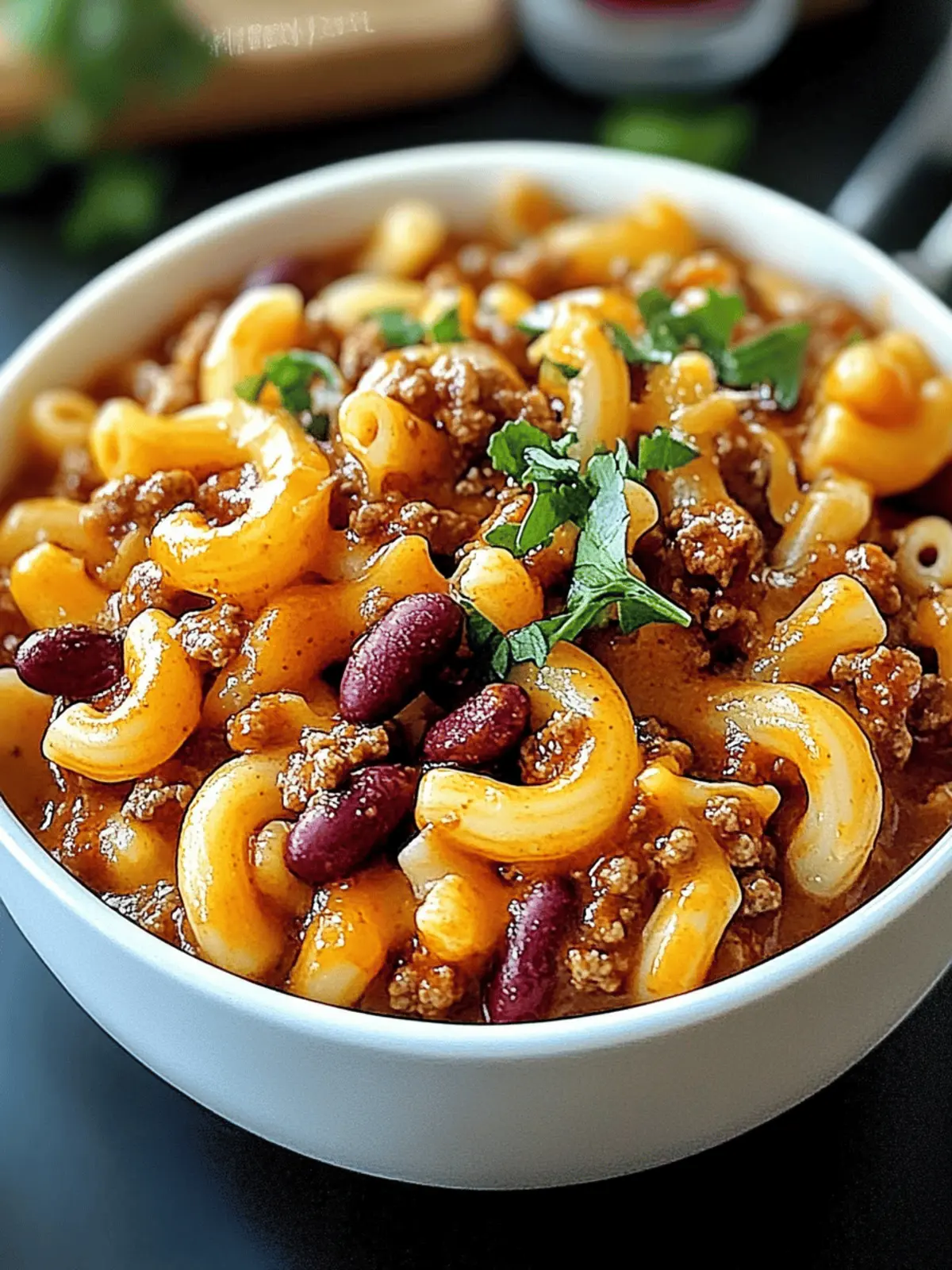 Cheesy Chili Mac: Your New Favorite Comfort Food Delight 2 Cheesy Chili Mac: The Ultimate Comfort Food Recipe