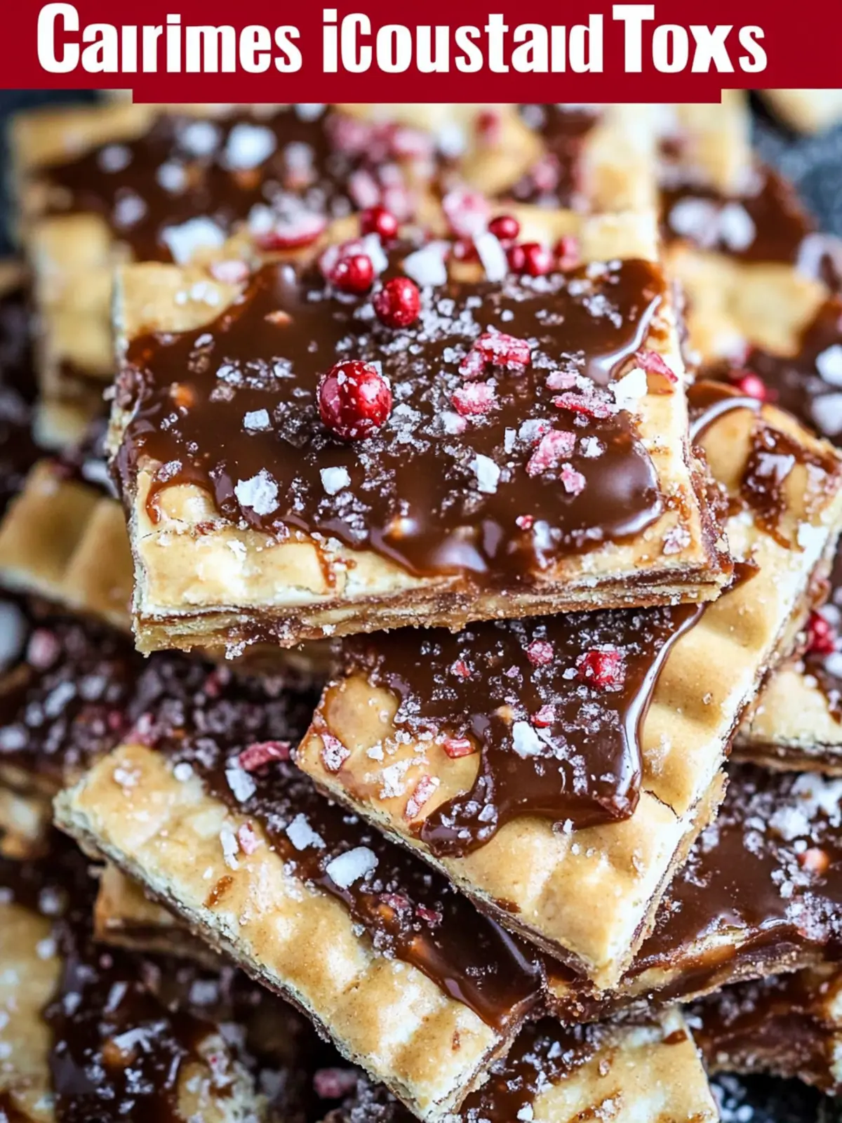 Christmas Crack - Saltine Cracker Toffee