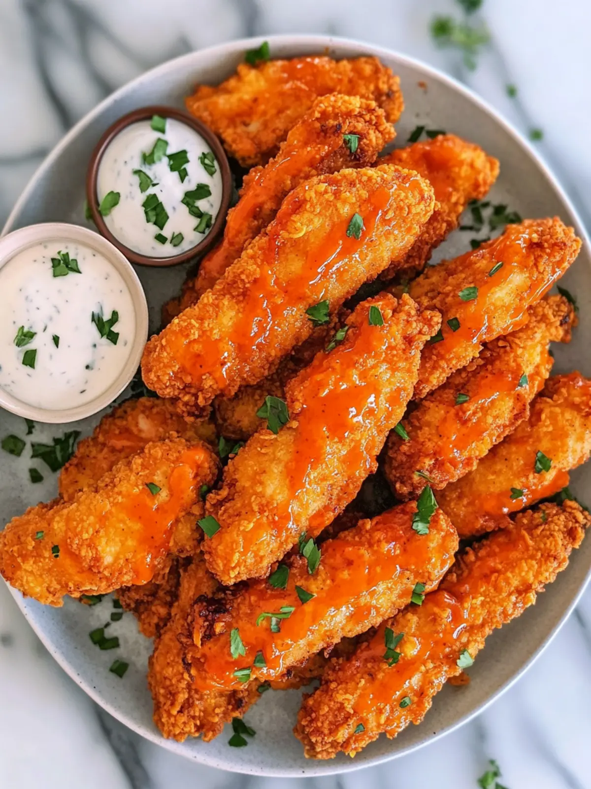 Air Fryer Buffalo Chicken Tenders