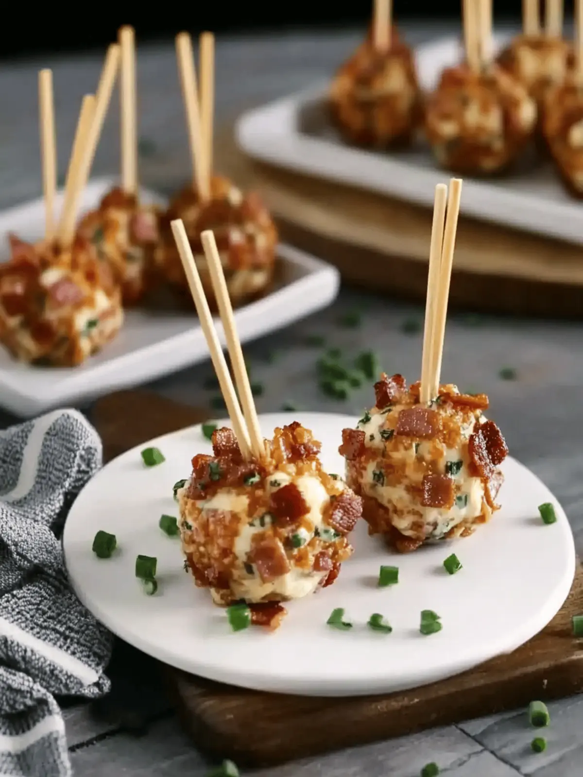 Easy Mini Bacon Ranch Cheese Ball Recipe for Flavorful Fun New Years Eve! 5 Mini Bacon Ranch Cheese Ball Recipe