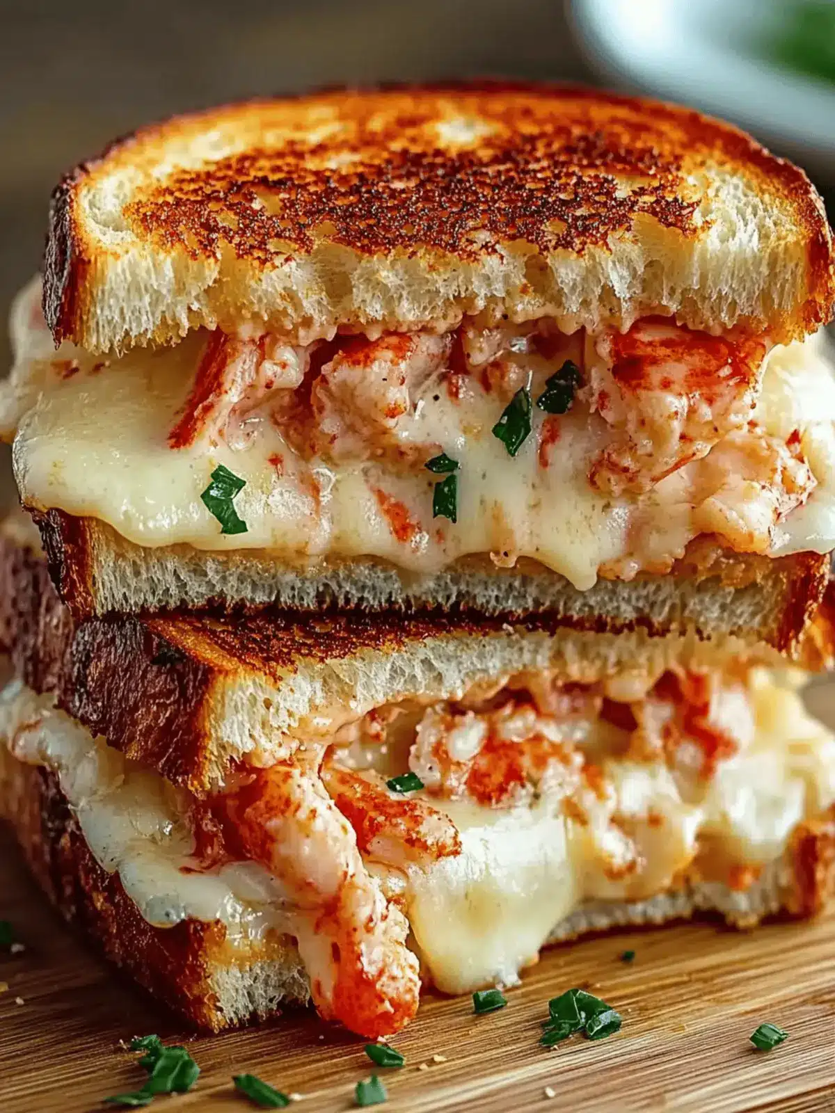 Lobster Grilled Cheese Sandwich