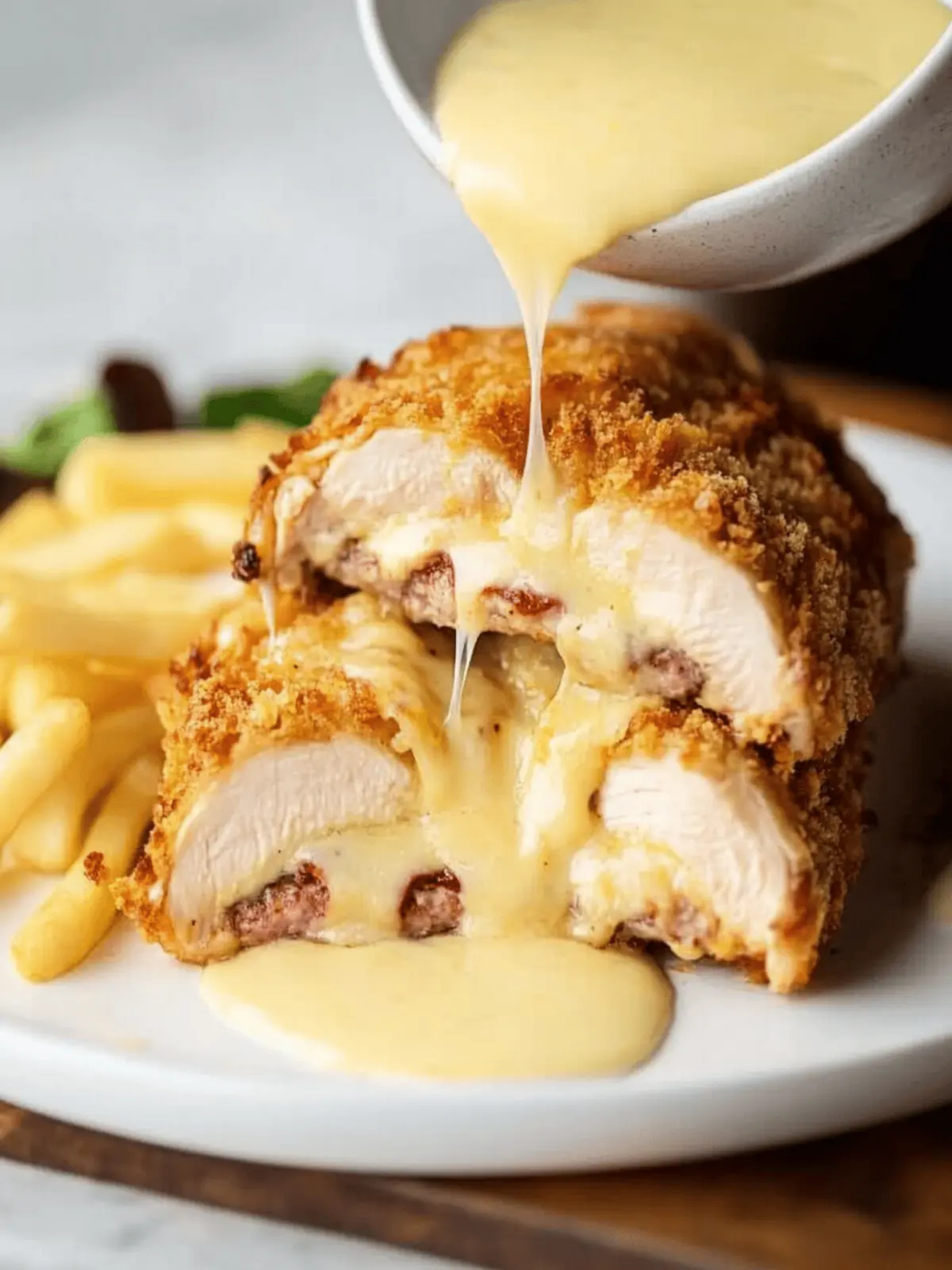 Savory Baked Chicken Cordon Bleu with Creamy Mustard Bliss 5 Baked Chicken Cordon Bleu