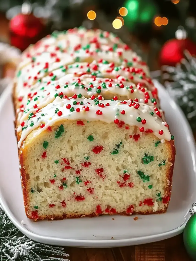 Christmas Sprinkle Buttermilk Bread: A Festive and Moist Holiday Favorite