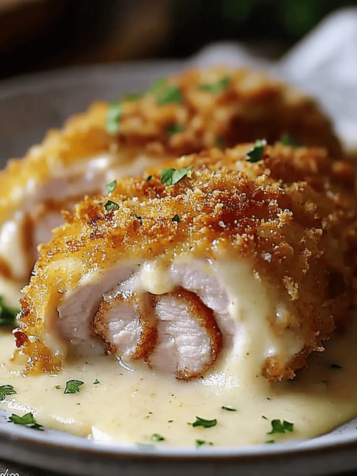 Crispy Creamy Chicken Cordon Bleu That Will Impress Everyone 4 crispy creamy chicken cordon bleu