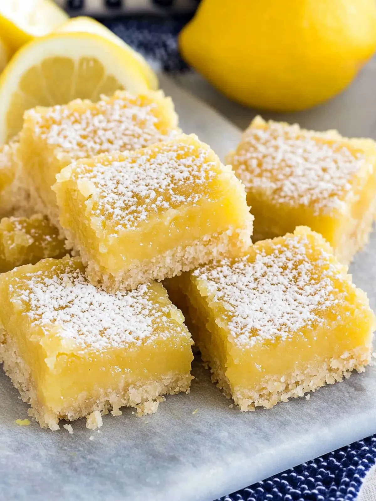 Easy Gluten Free Lemon Bars