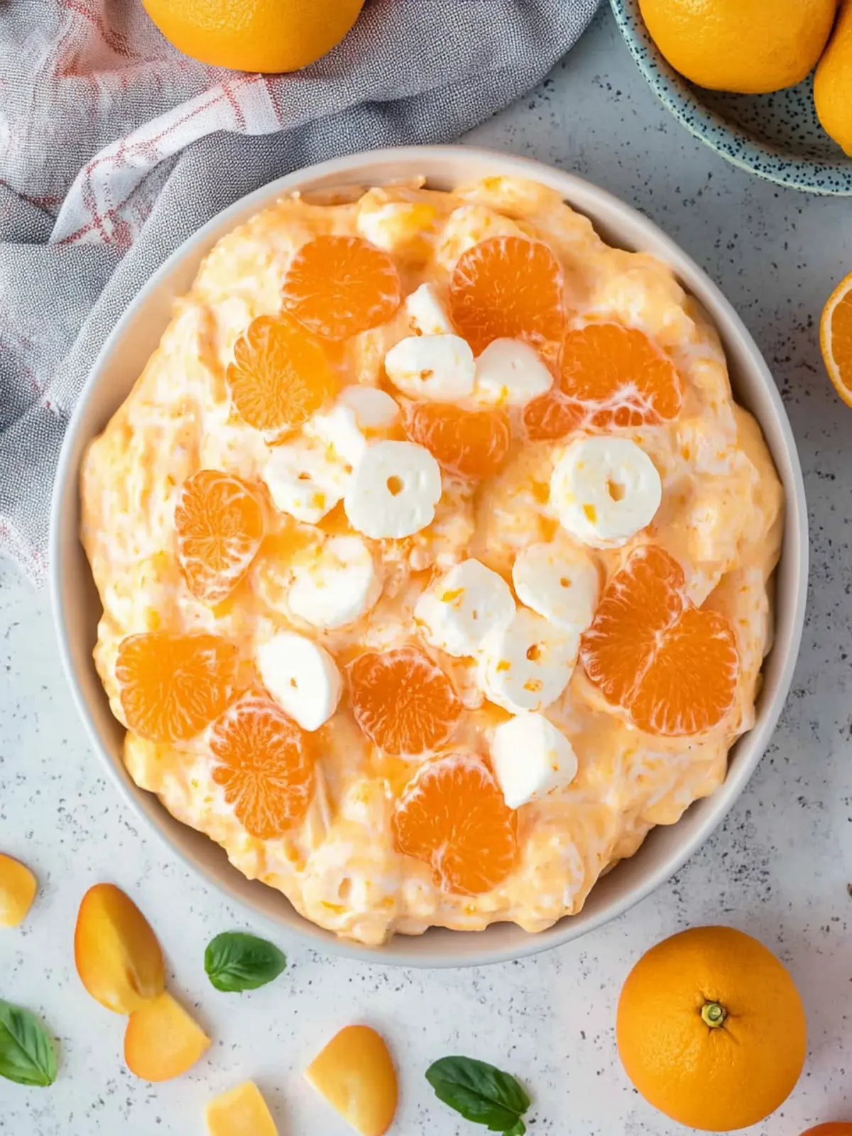 Delightful Orange Fluff Salad: Your New Favorite No-Bake Treat 2 Orange Fluff Salad