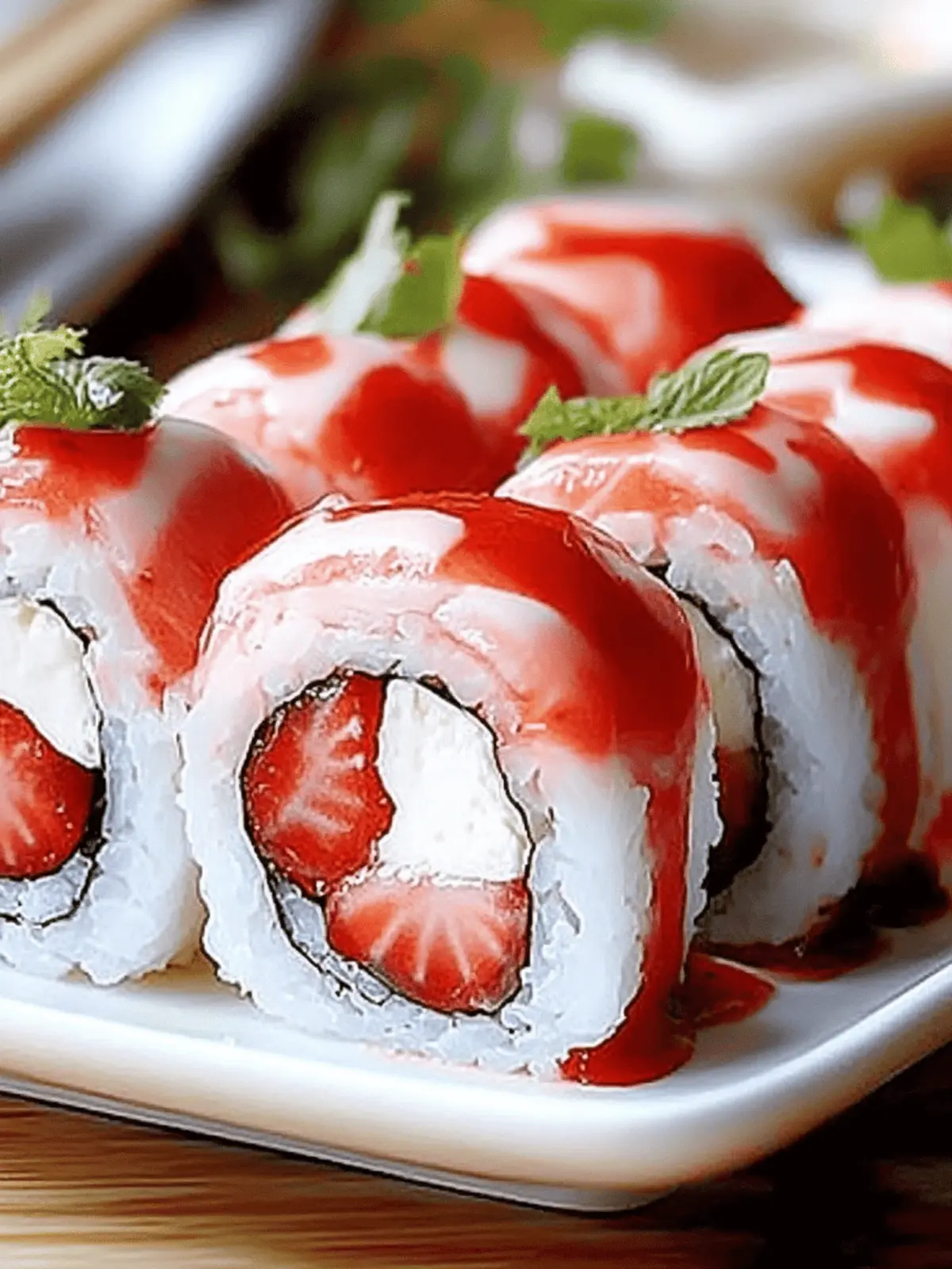 Whip Up This Cute Strawberry Shortcake Sushi Roll Dessert Recipe 4 Creative & Cute Strawberry Shortcake Sushi Roll Dessert Recipe
