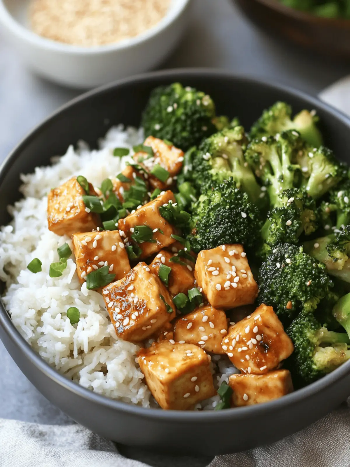 Celebrate Hanukkah with Tasty Sesame Tofu & Broccoli Dinner 4 Celebrrates Hanukkah with Sesame Tofu & Broccoli Dinner