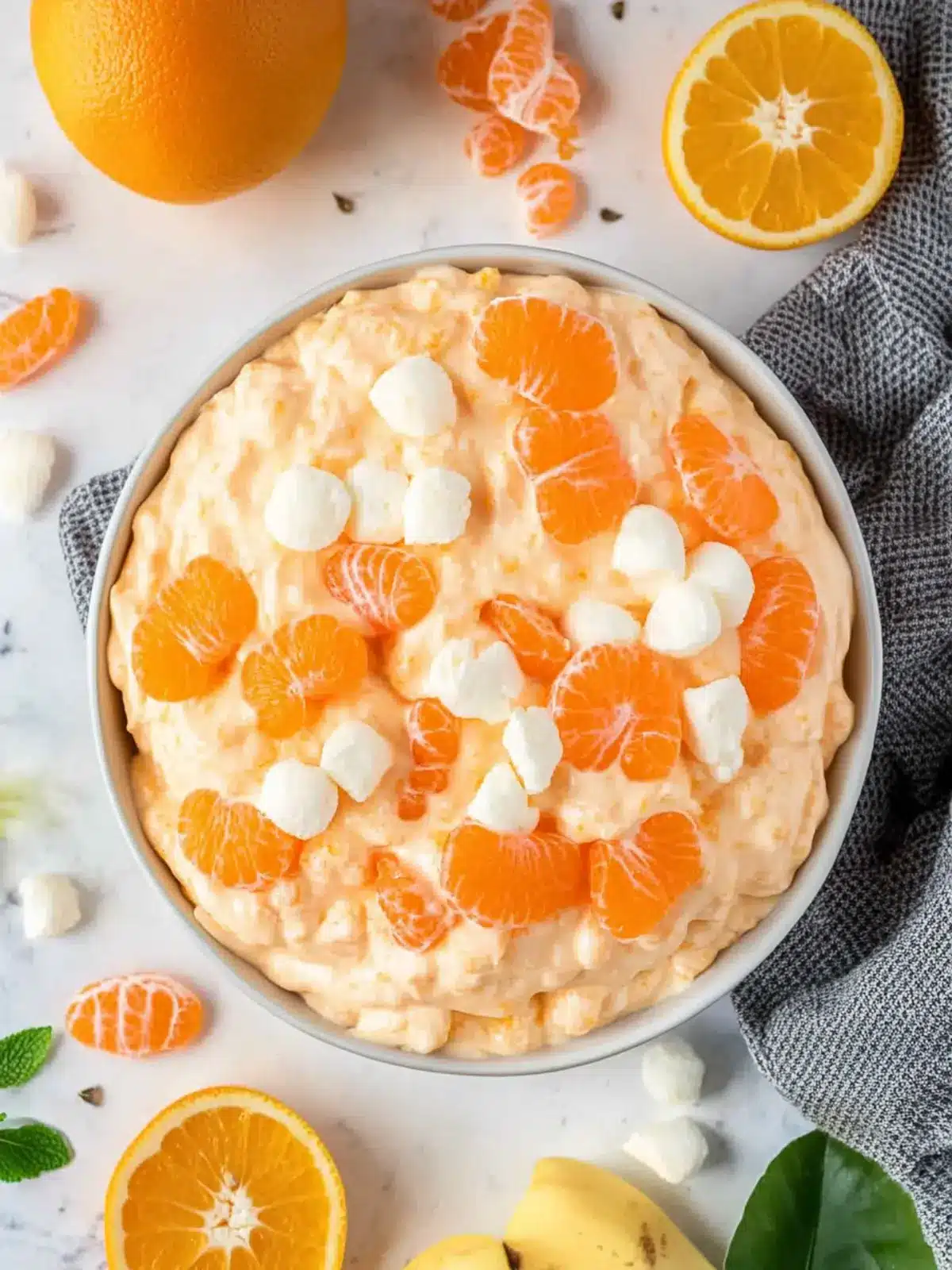 Delightful Orange Fluff Salad: Your New Favorite No-Bake Treat 3 Orange Fluff Salad