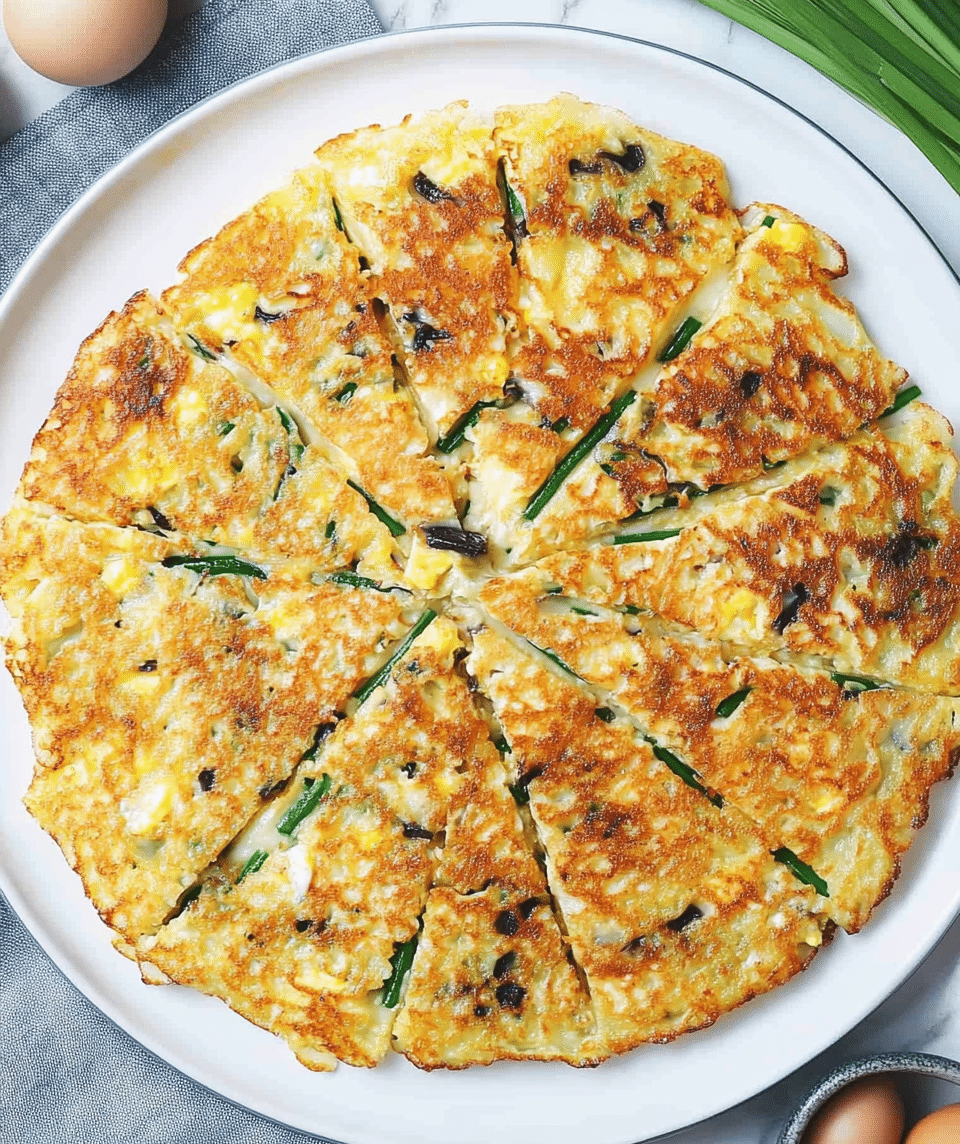Irresistible Enoki Mushroom Egg Pancakes for Cozy Mornings