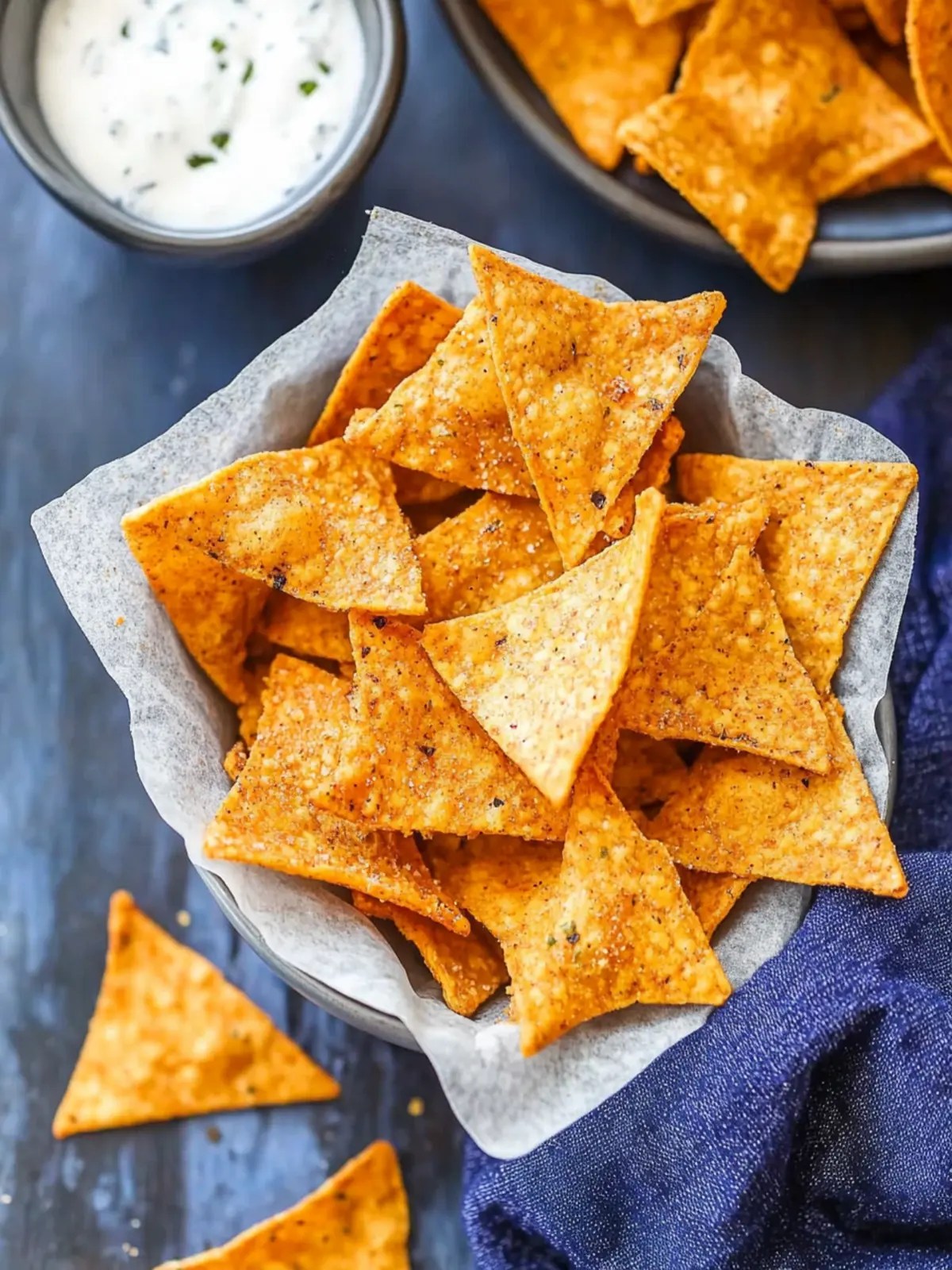 Homemade Cool Ranch Doritos That Outshine Store-Bought! 4 Homemade Cool Ranch Doritos
