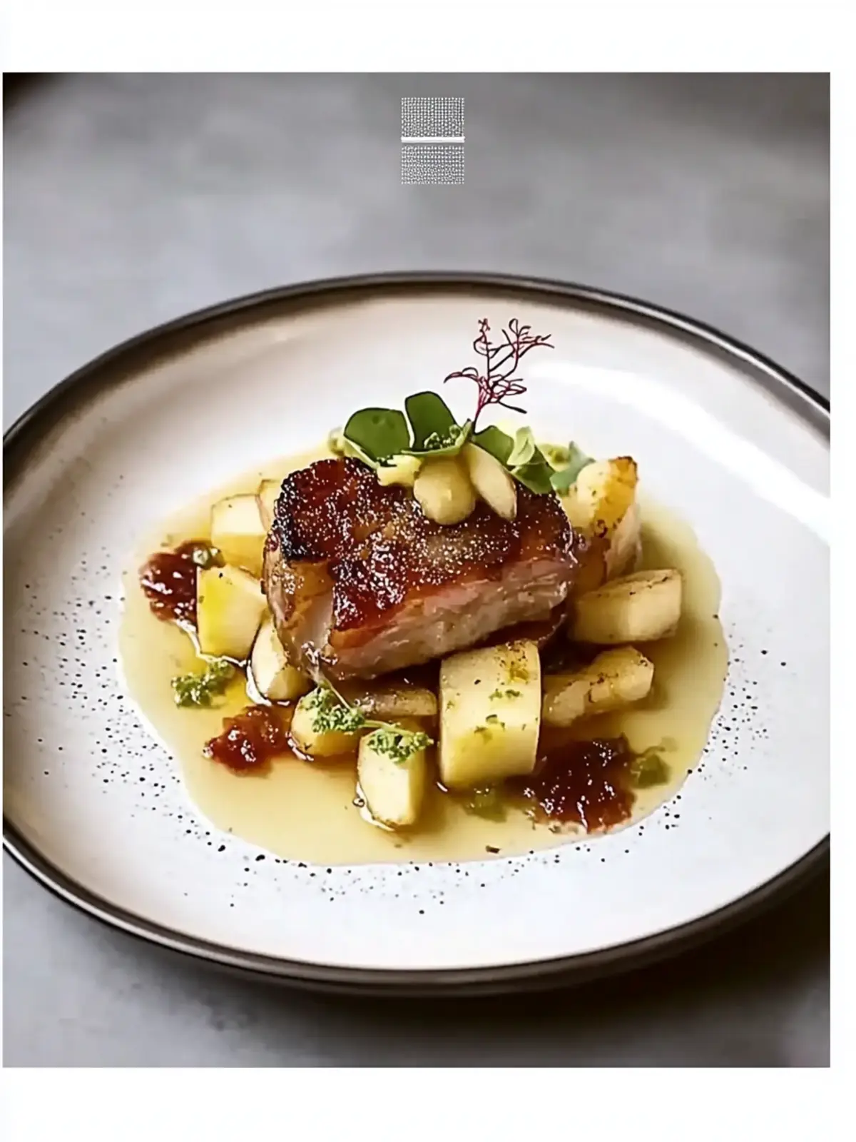 Pork Belly with Apple Purée & Jus: A Cozy Comfort Dish 5 Pork Belly with Apple Purée & Jus