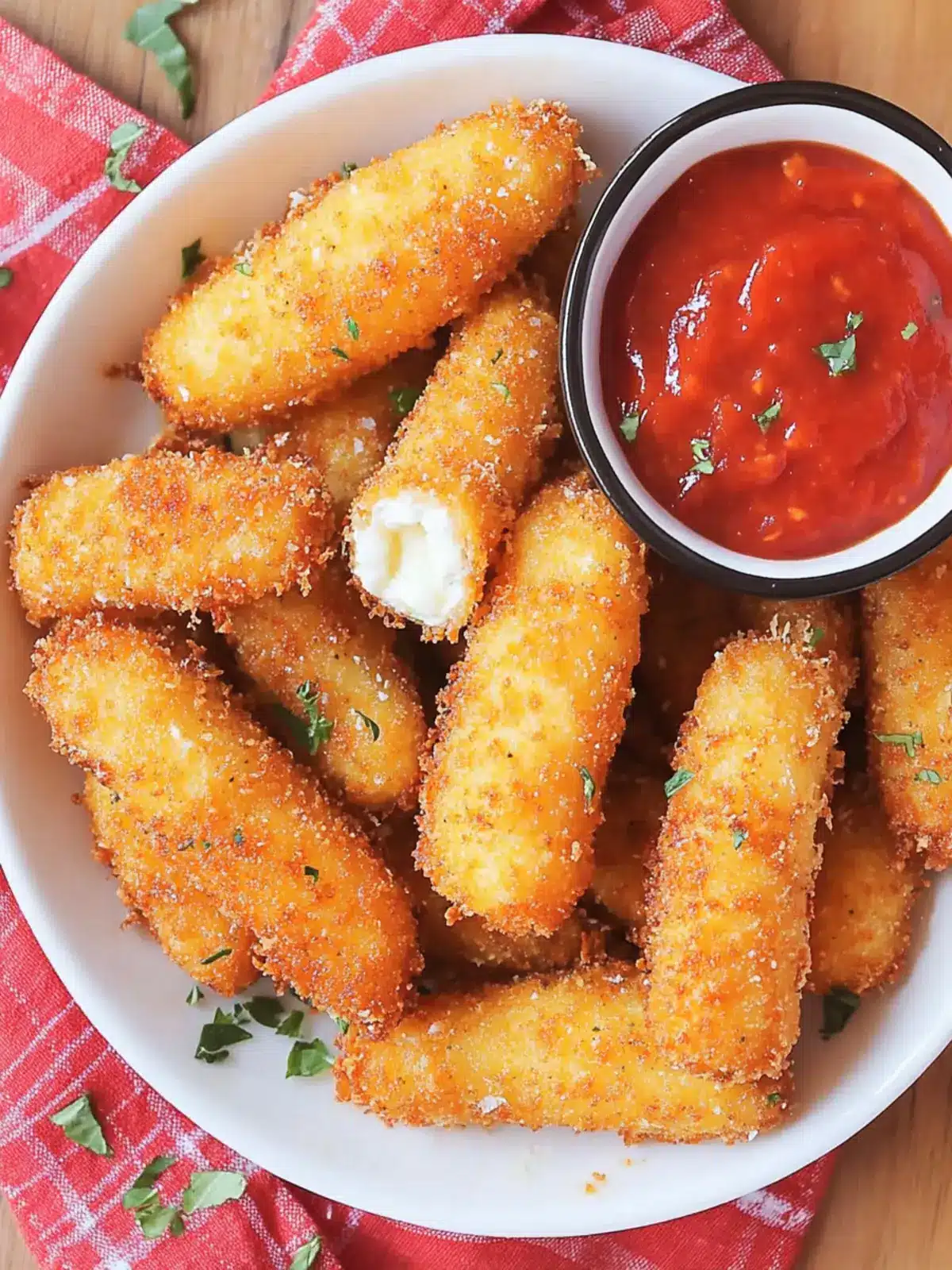 Irresistible Mozzarella Sticks You Can Make at Home 3 Mozzarella Sticks
