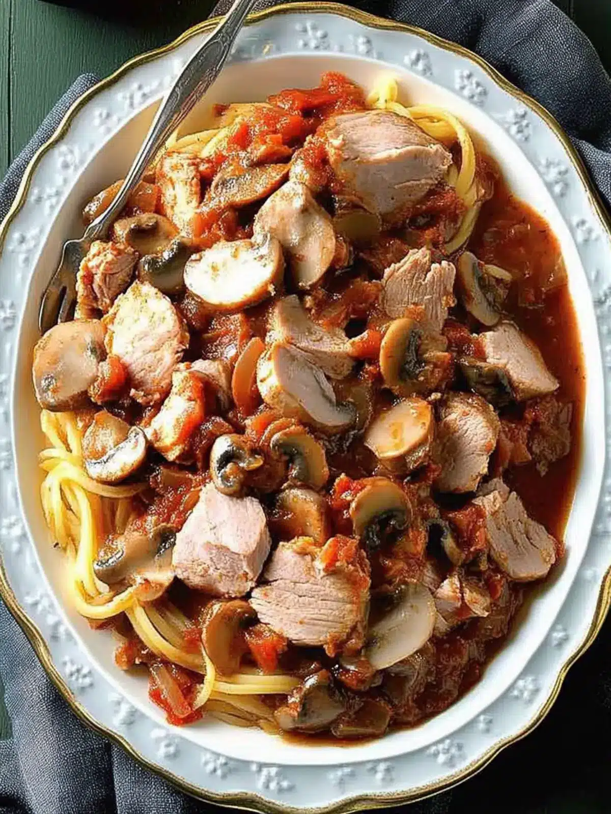 Savor Pressure-Cooker Mushroom Pork Ragout in 30 Minutes! 3 Pressure-Cooker Mushroom Pork Ragout