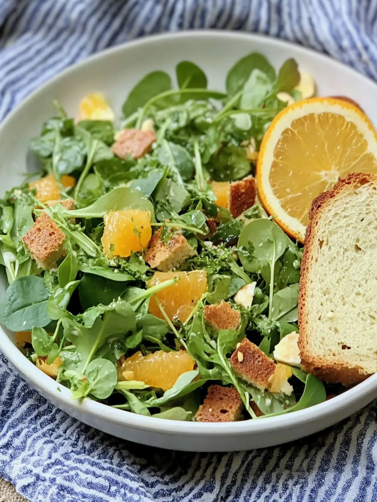 Zesty Orange-Watercress Bread Salad for Vibrant Summer Meals 4 Orange-Watercress Bread Salad