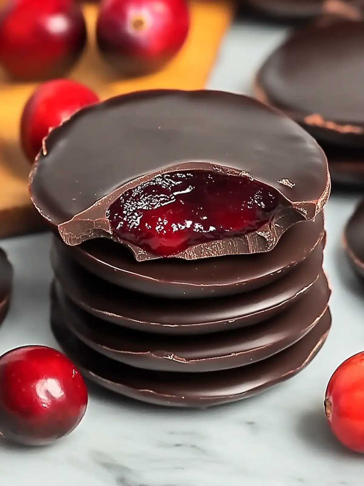 Decadent Chocolate Covered Cranberry Sauce Bites You’ll Love 5 Chocolate Covered Cranberry Sauce Bites