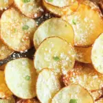 Crispy Homemade Parmesan Potato Chips with Zesty Lime Dip 4 Homemade Parmesan Potato Chips