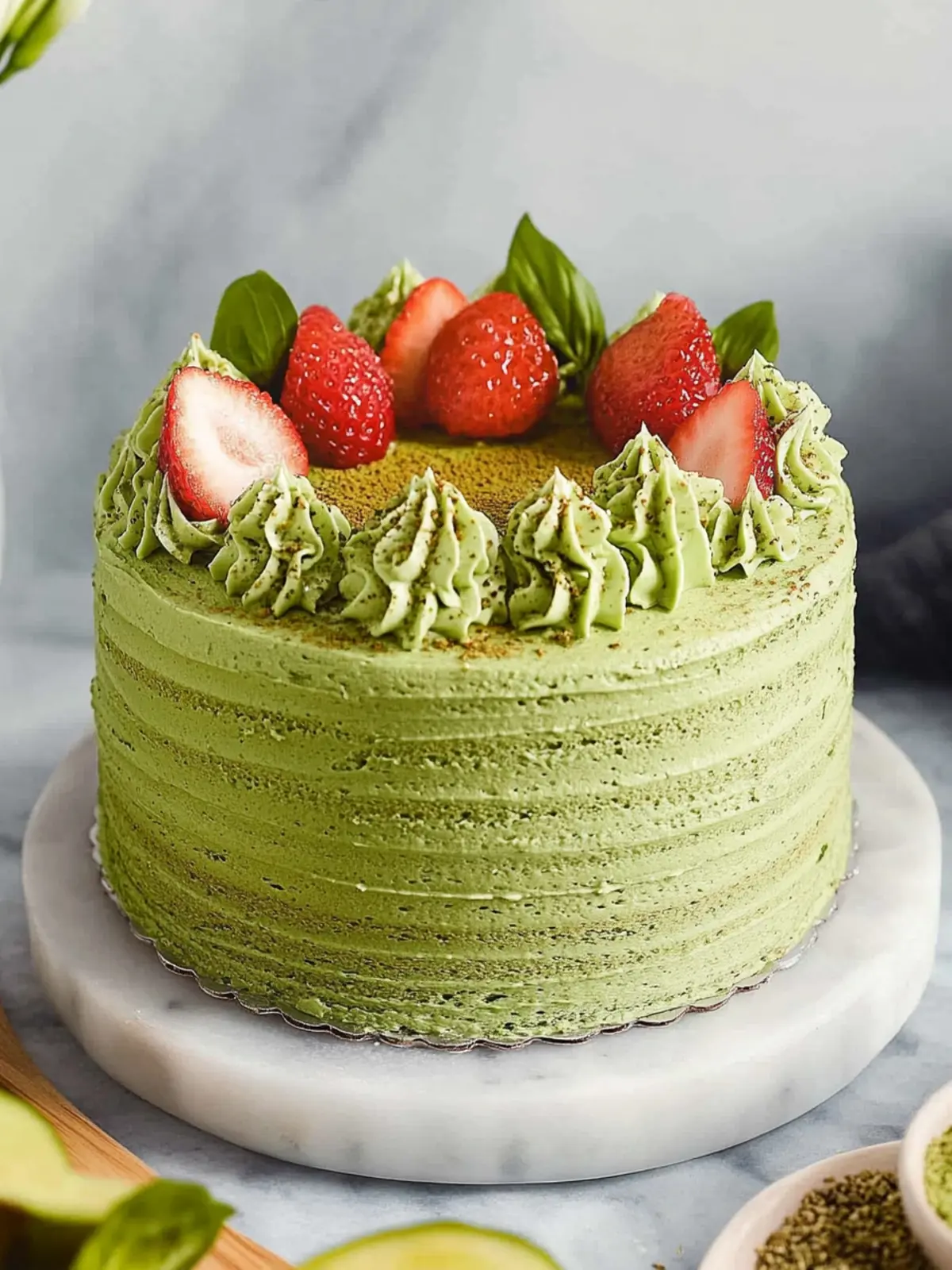 Fluffy Matcha Cake That Will Elevate Your Baking Game 3 Matcha Cake