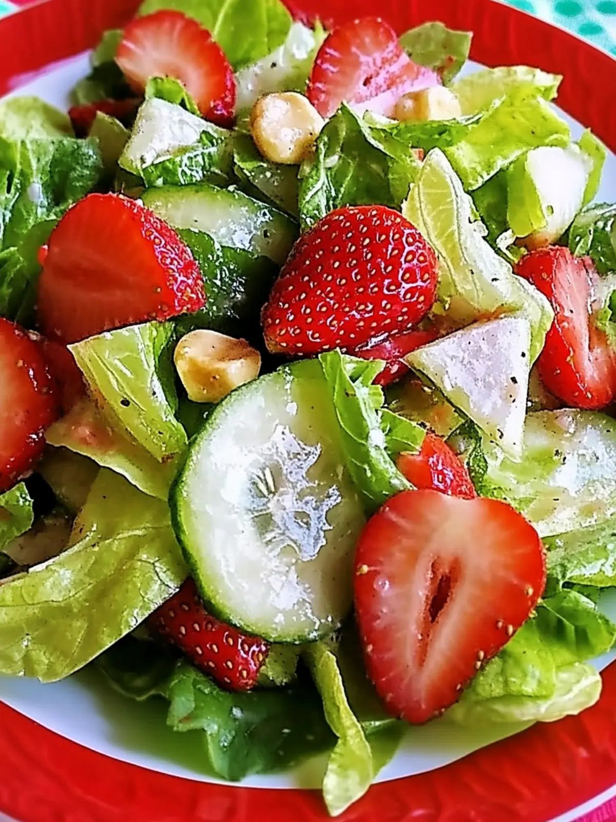 Easy and Quick Strawberry Summer Salad for Fresh Flavor Boost 2 Easy and Quick Strawberry Summer Salad