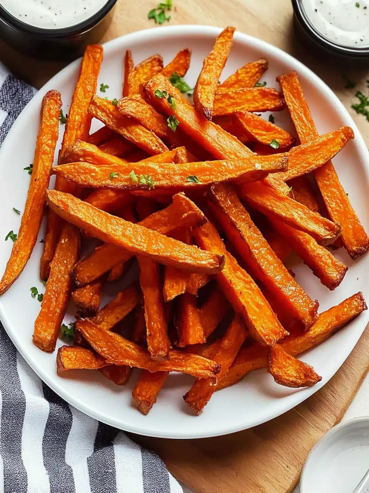 Crispy Sweet Potato Fries in Air Fryer for Crisp Perfection 5 Sweet Potato Fries in Air Fryer