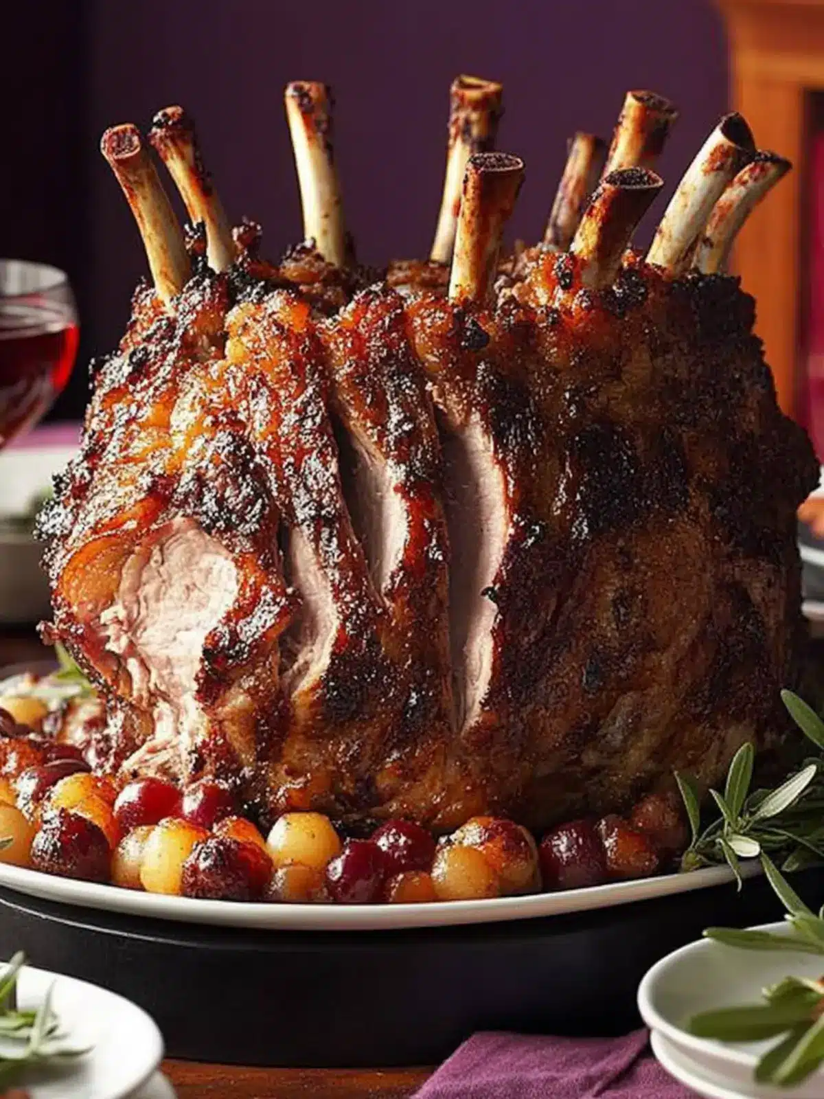 Succulent Holiday Crown Pork Roast for Festive Feasts 5 Holiday Crown Pork Roast