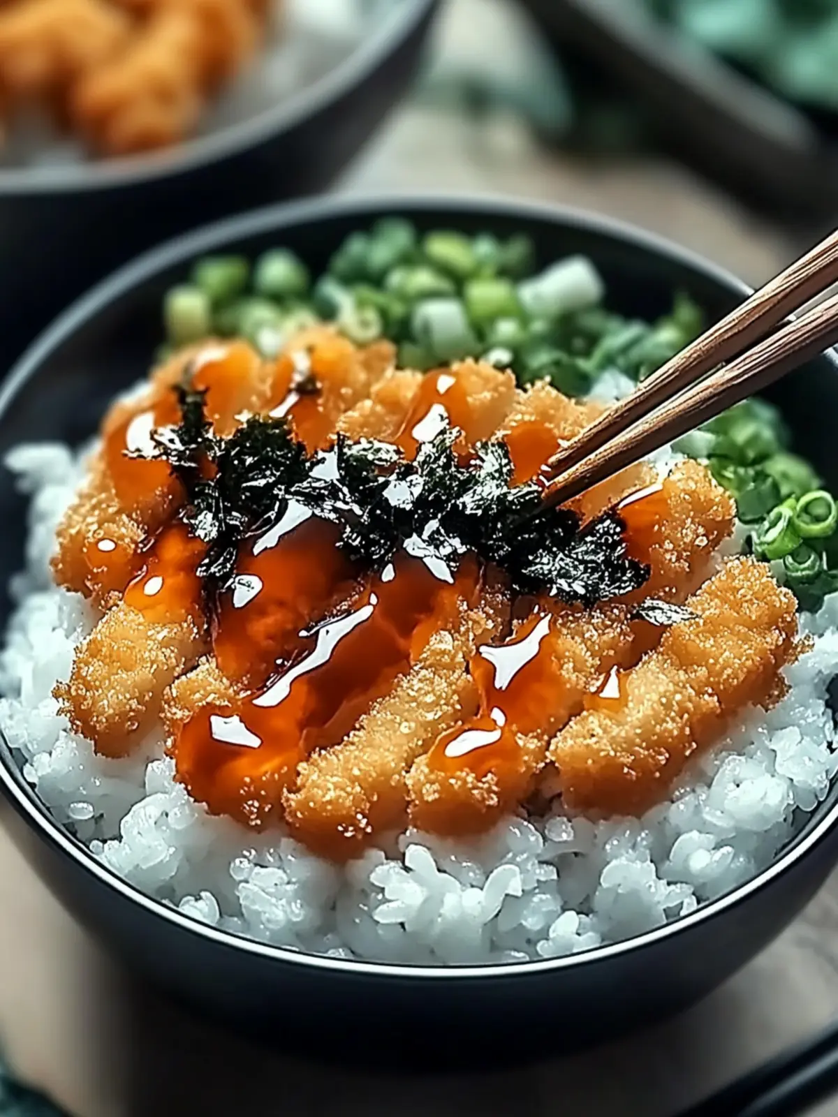 Japanese Katsu Bowls: Crispy Joy in Every Bite 4 Japanese Katsu Bowls