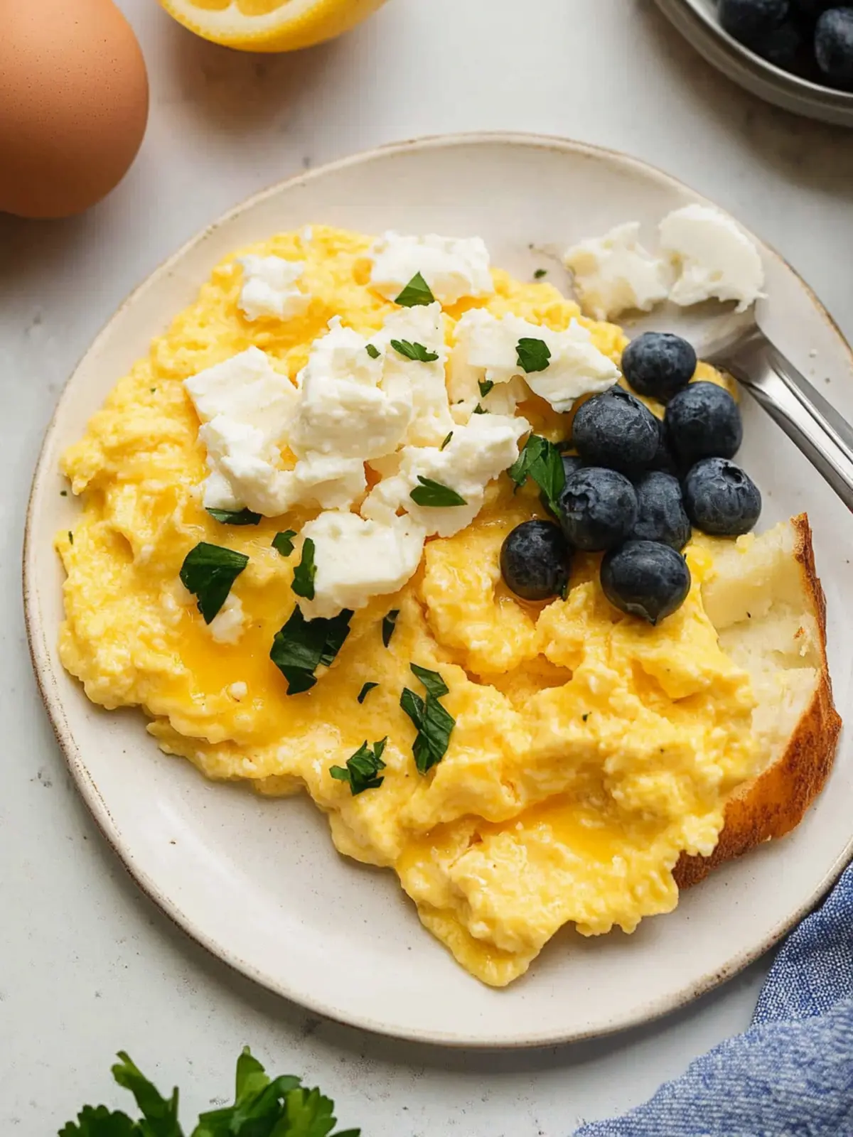 Delicious Goat Cheese Scrambled Eggs for a Flavor Boost 5 Goat Cheese Scrambled Eggs