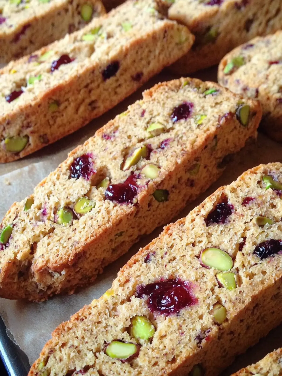 Cranberry Pistachio Biscotti for Irresistibly Crunchy Mornings 4 Cranberry Pistachio Biscotti
