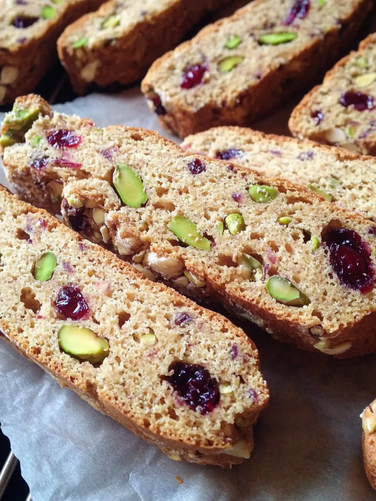 Cranberry Pistachio Biscotti for Irresistibly Crunchy Mornings 3 Cranberry Pistachio Biscotti