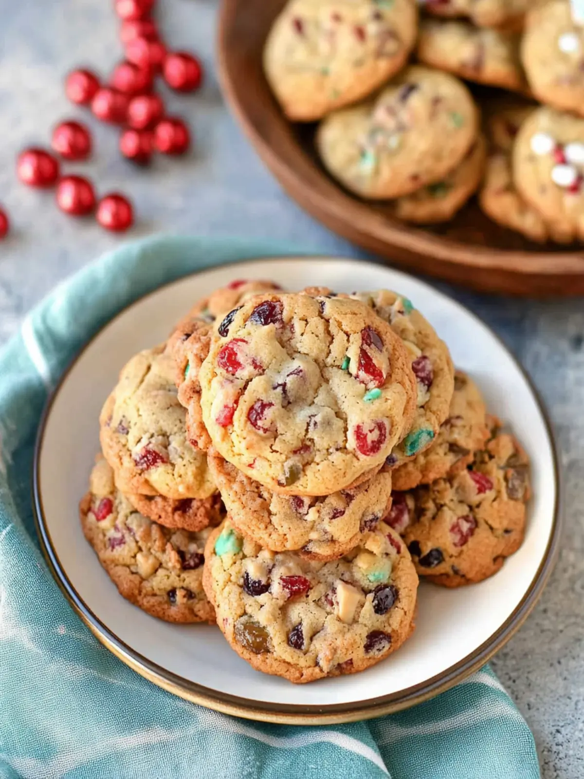 The Best Chewy Fruitcake Cookies You’ll Ever Bake 2 The Best Chewy Fruitcake Cookies