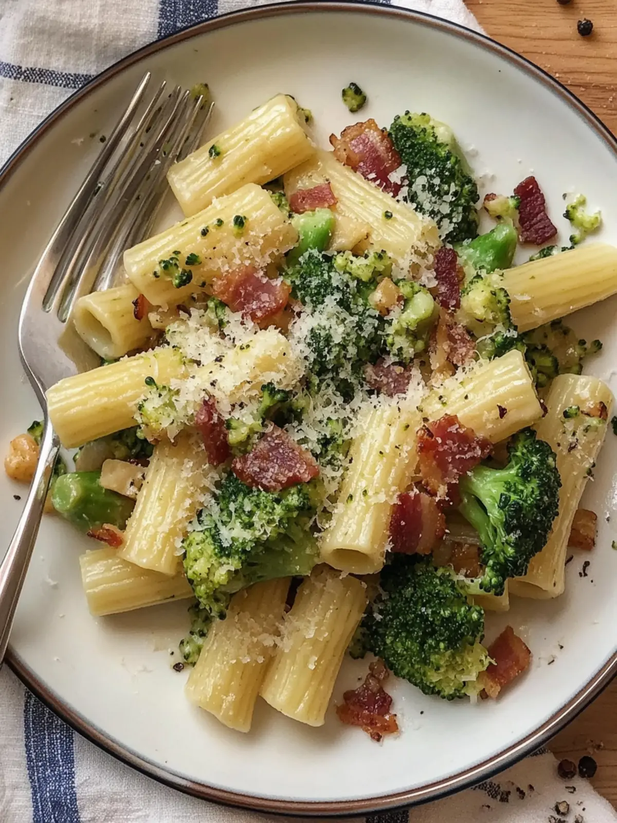 Savory Broccoli Pancetta Pasta for Ultimate Comfort Food 4 Broccoli Pancetta Pasta