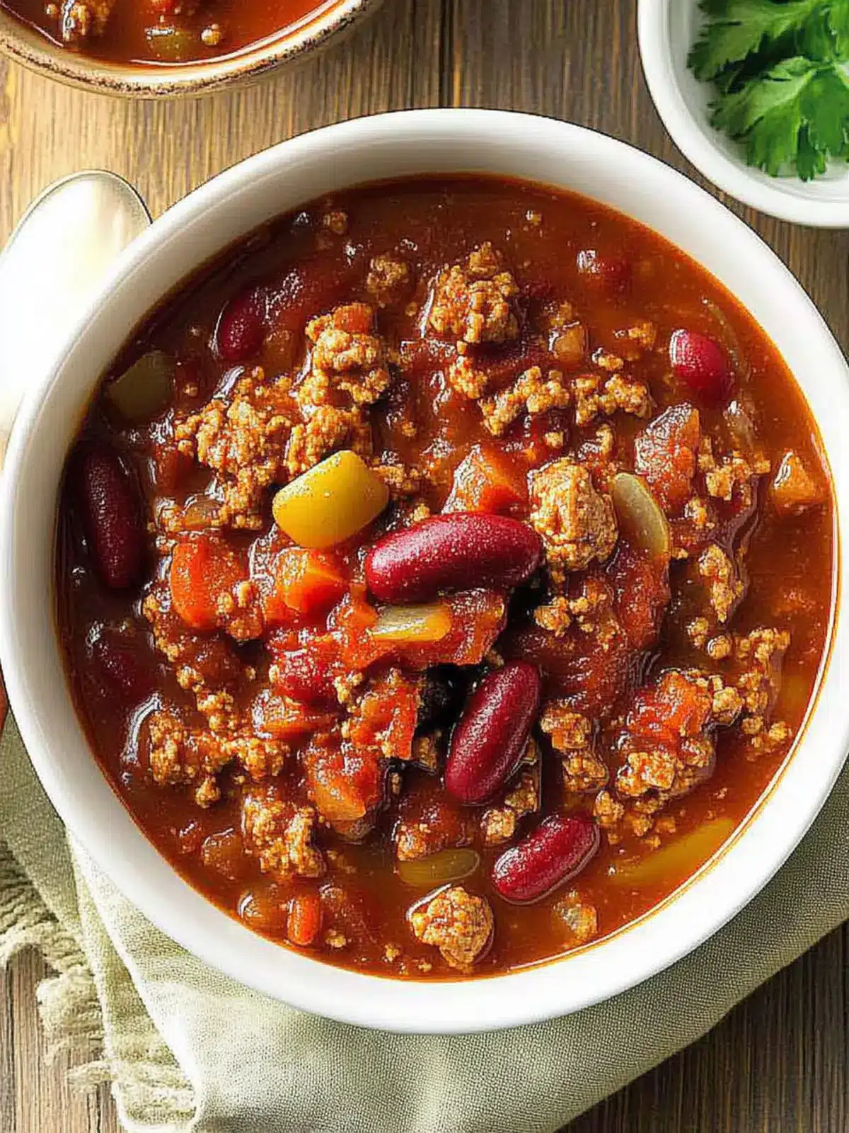 Sandy's Slow-Cooked Chili: A Comforting Family Favorite 2 Sandy's Slow-Cooked Chili