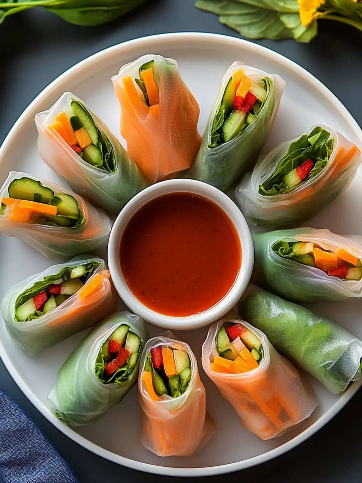 Fresh and Crunchy Vegetable Spring Rolls You'll Love 5 Vegetable Spring Rolls