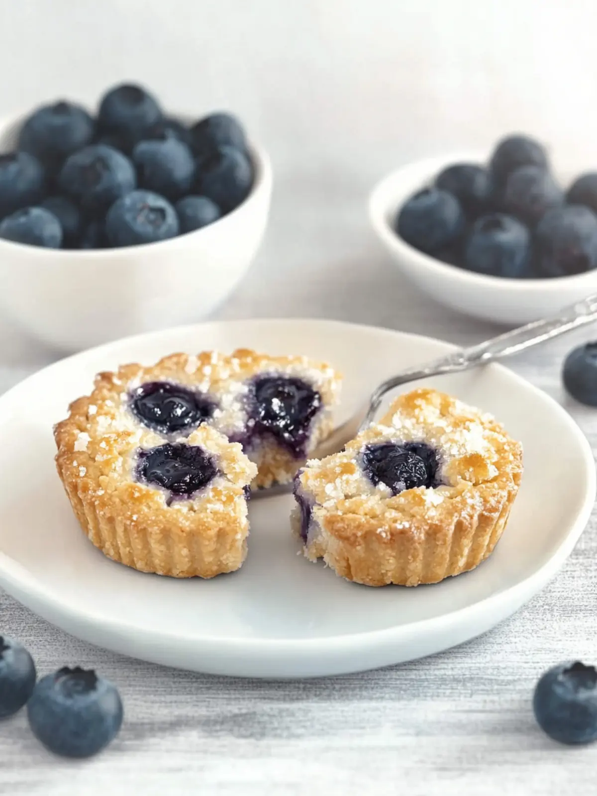 Delicious Blueberry Financiers: A Burst of Flavor Awaits 2 Blueberry Financiers