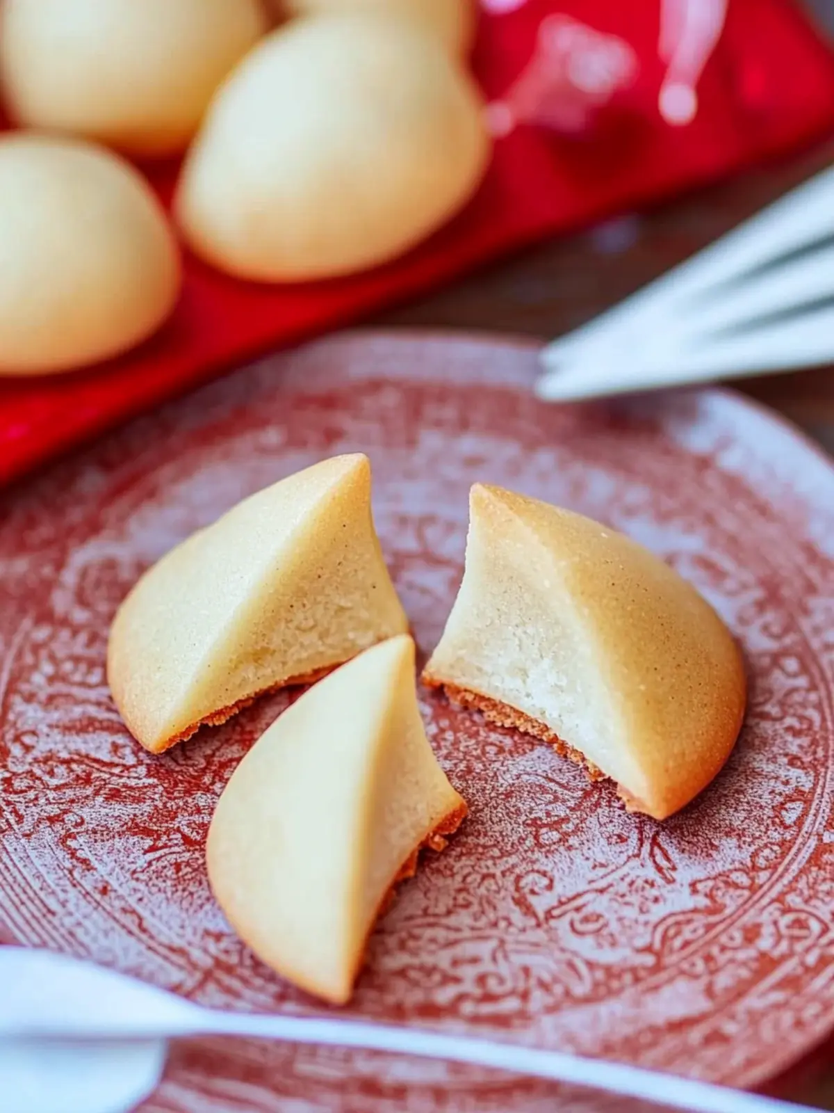 Crispy Homemade Fortune Cookies with Sweet Surprises Inside 2 Homemade Fortune Cookies