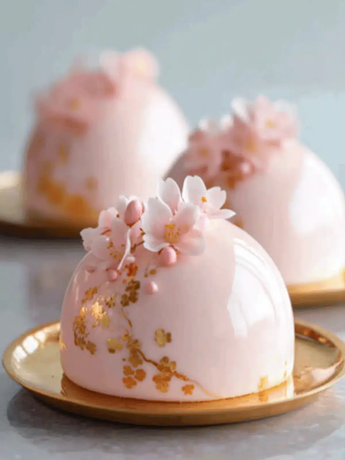 Irresistible Cherry Blossom Mousse Domes for Homemade Bliss 5 Cherry Blossom Mousse Domes