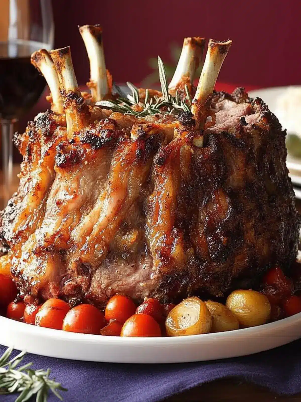 Succulent Holiday Crown Pork Roast for Festive Feasts 4 Holiday Crown Pork Roast