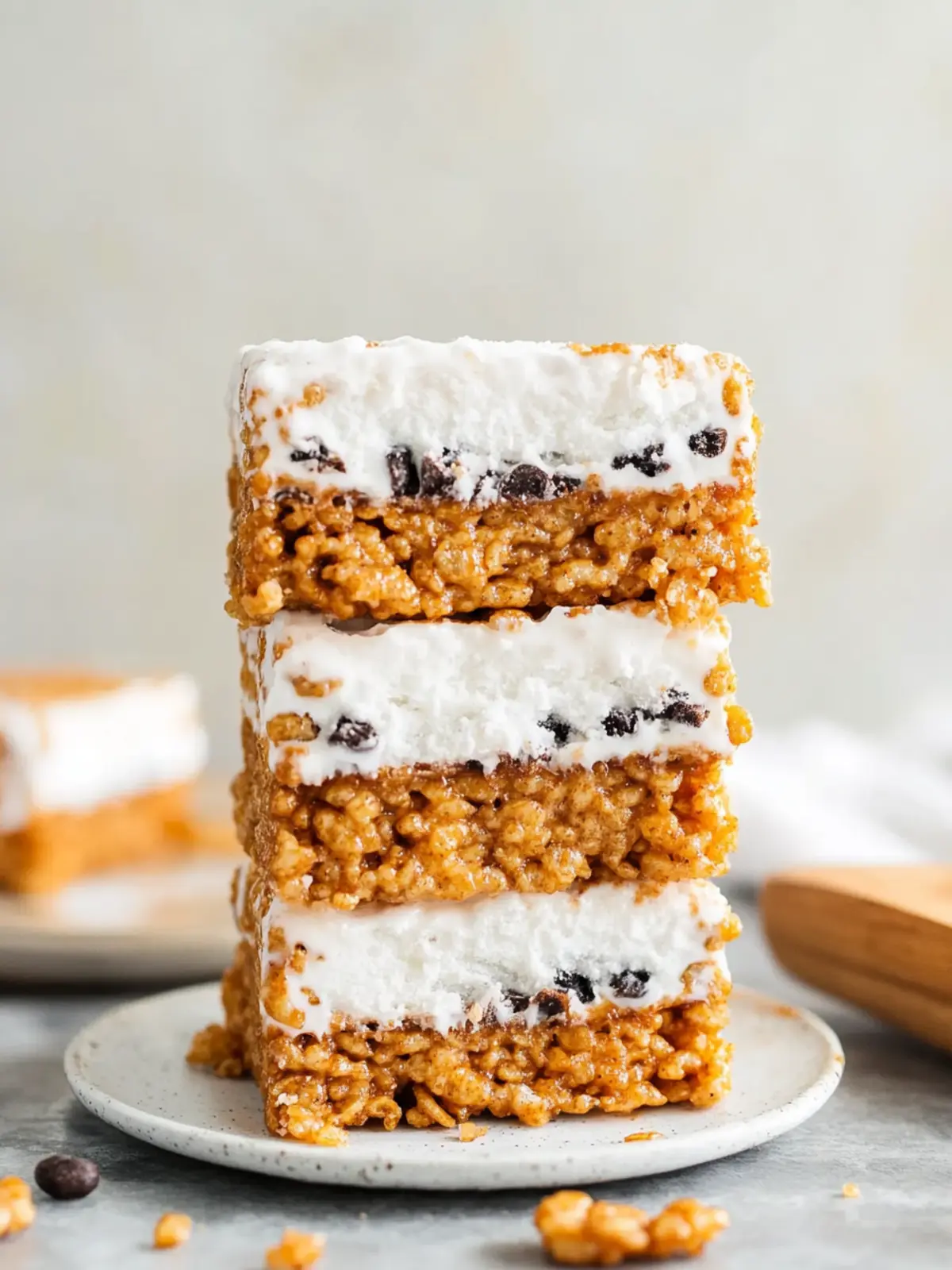 Peanut Butter Rice Krispie Ice Cream Sandwiches You’ll Devour 5 Peanut Butter Rice Krispie Ice Cream Sandwiches