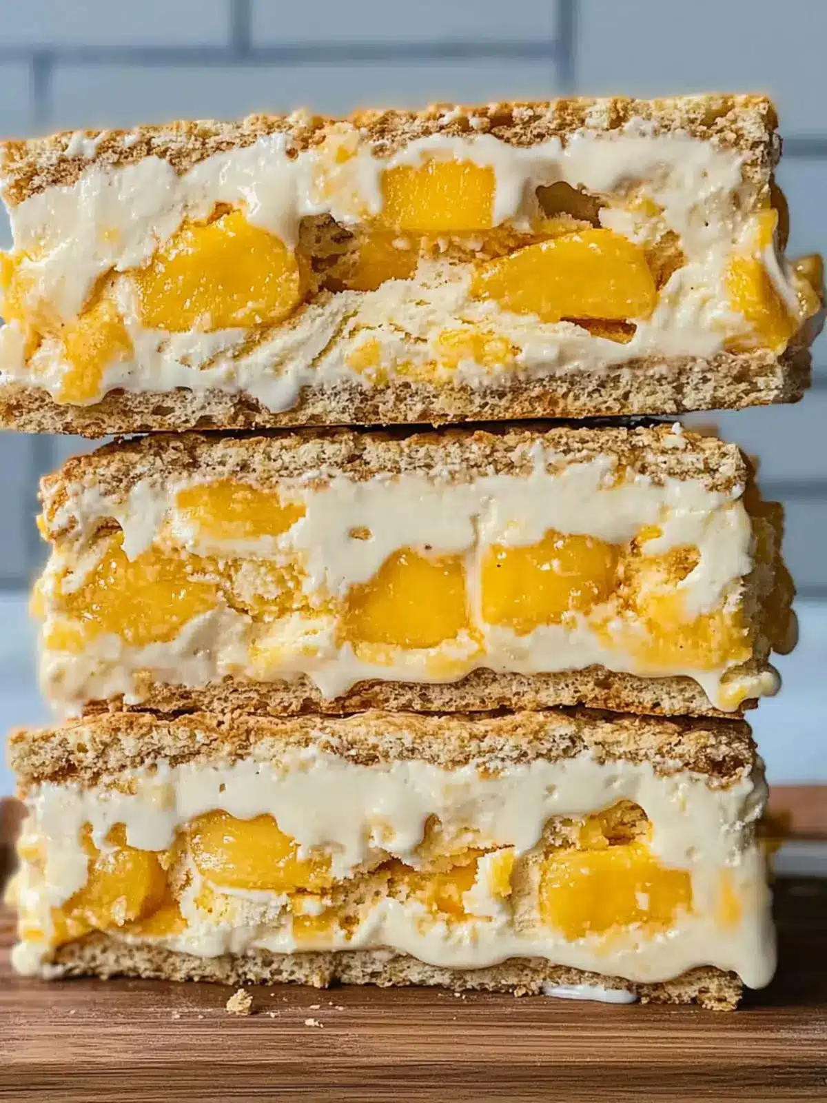 Mango Graham Ice Cream Sandwich: Your Sweet Summer Bliss 4 MANGO GRAHAM ICE CREAM SANDWICH