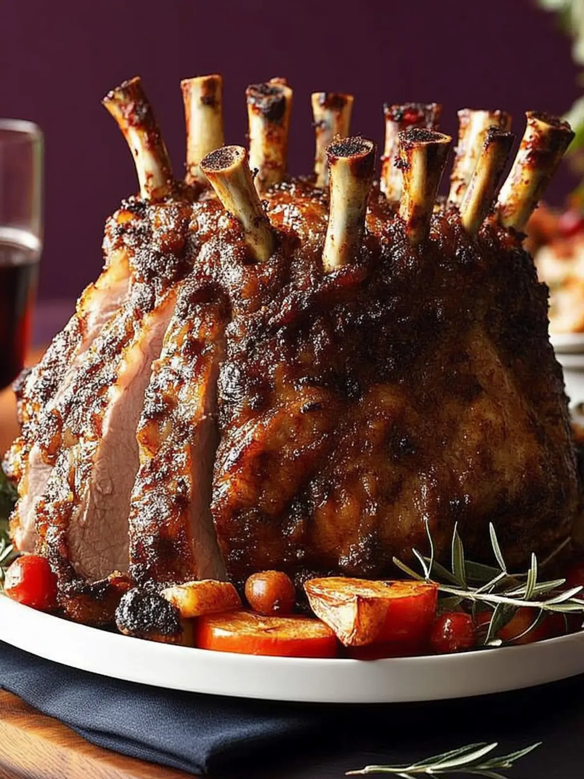 Succulent Holiday Crown Pork Roast for Festive Feasts 2 Holiday Crown Pork Roast