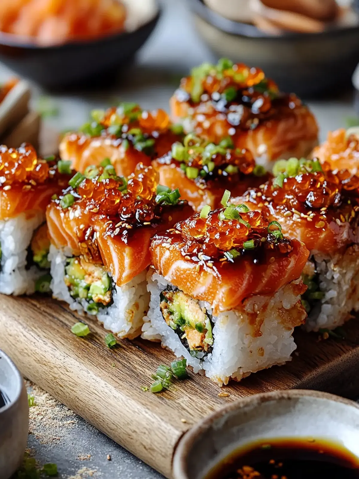 Spicy Salmon Sushi Bake: A Flavorful Twist on Comfort Food 3 Spicy Salmon Sushi Bake