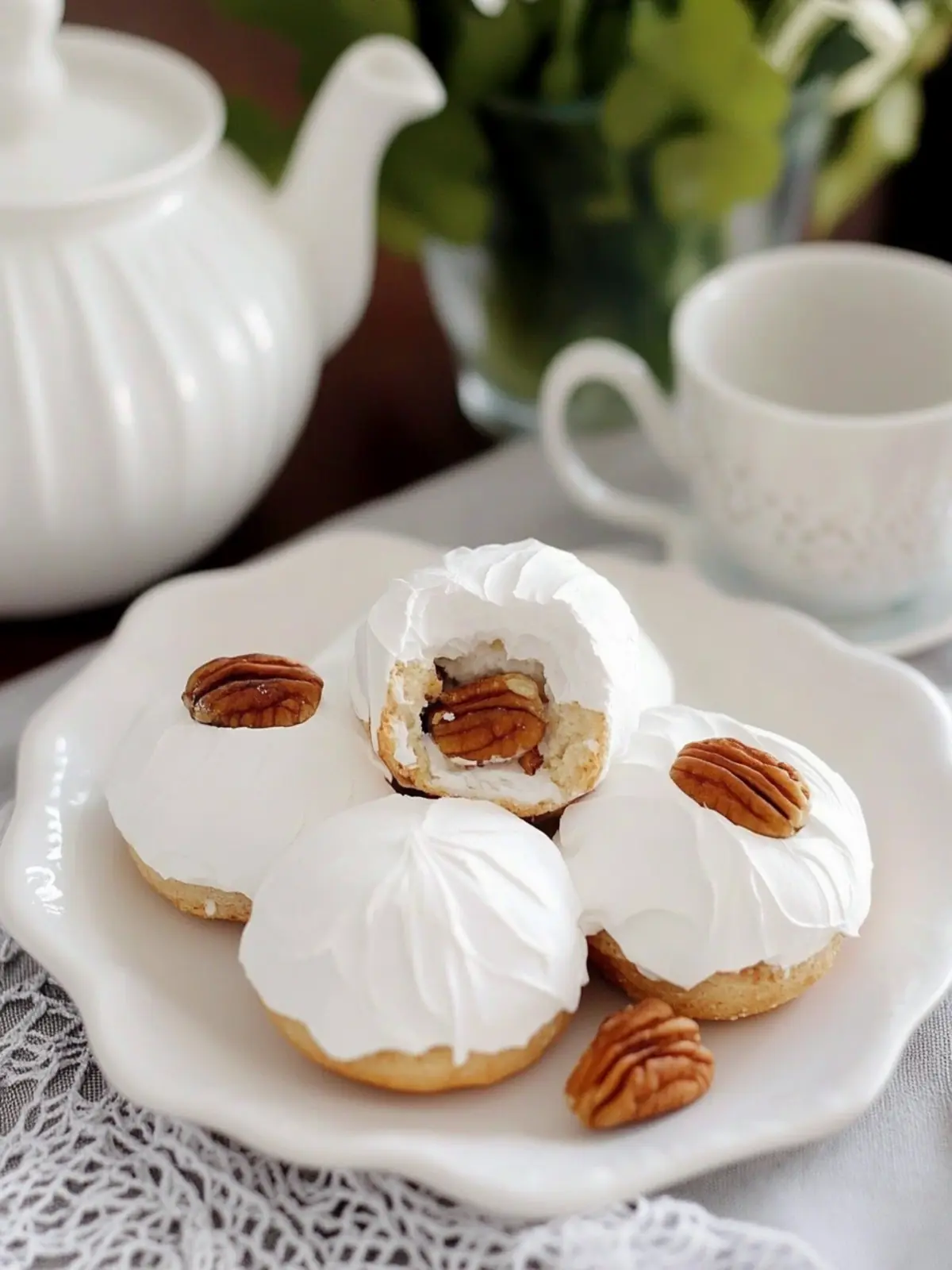 Old-Fashioned Divinity: Indulgent Pecan Meringue Delight 4 Old-Fashioned Divinity