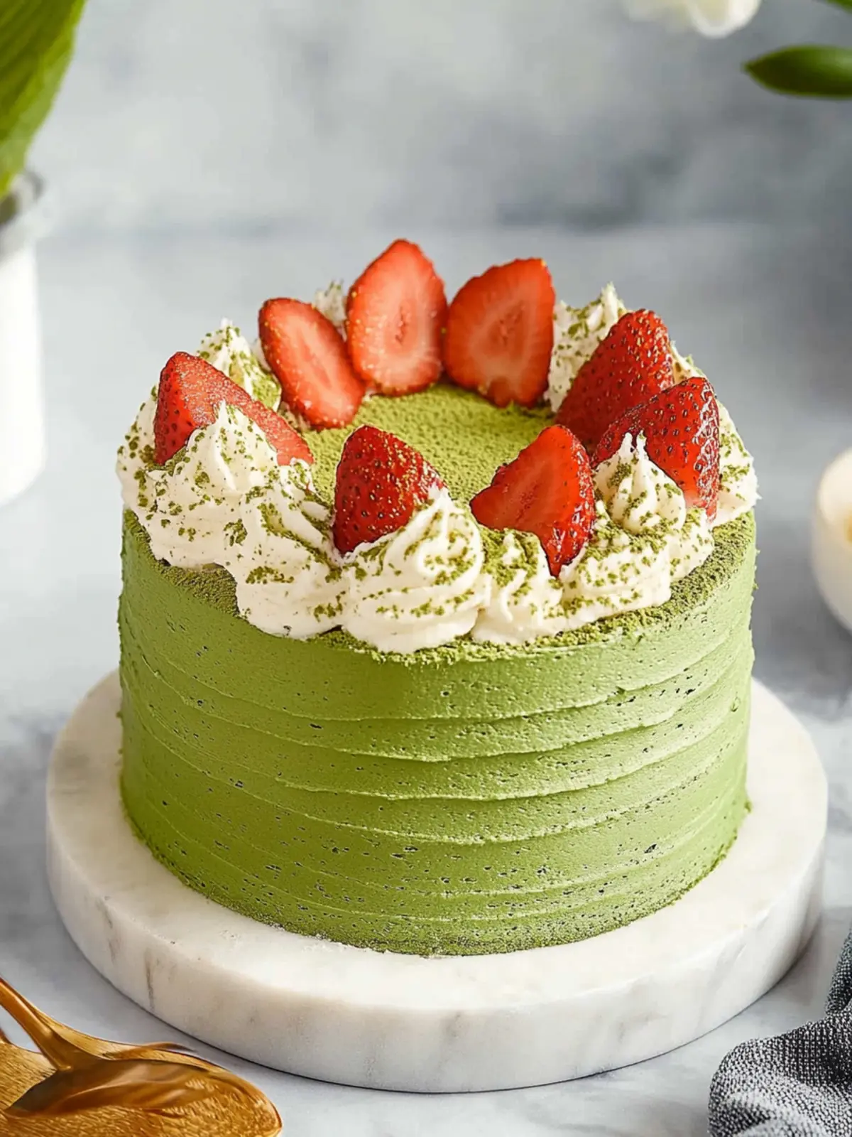 Fluffy Matcha Cake That Will Elevate Your Baking Game 4 Matcha Cake