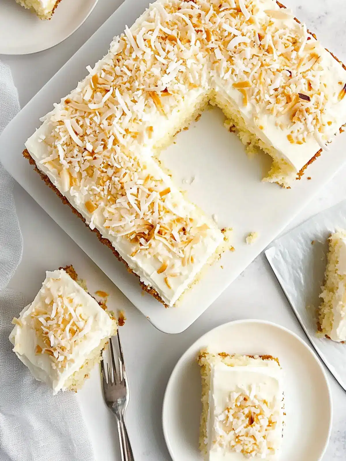 Decadent Coconut Sheet Cake That'll Wow Your Guests 3 Coconut Sheet Cake