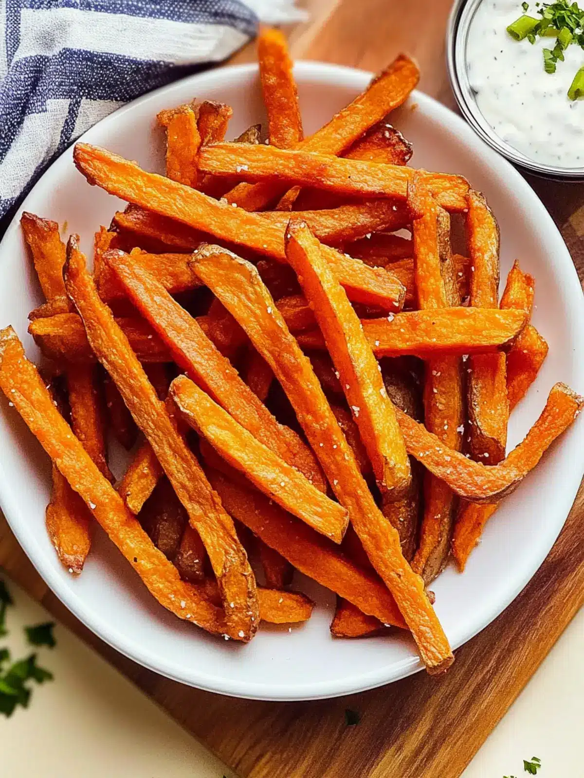 Crispy Sweet Potato Fries in Air Fryer for Crisp Perfection 2 Sweet Potato Fries in Air Fryer