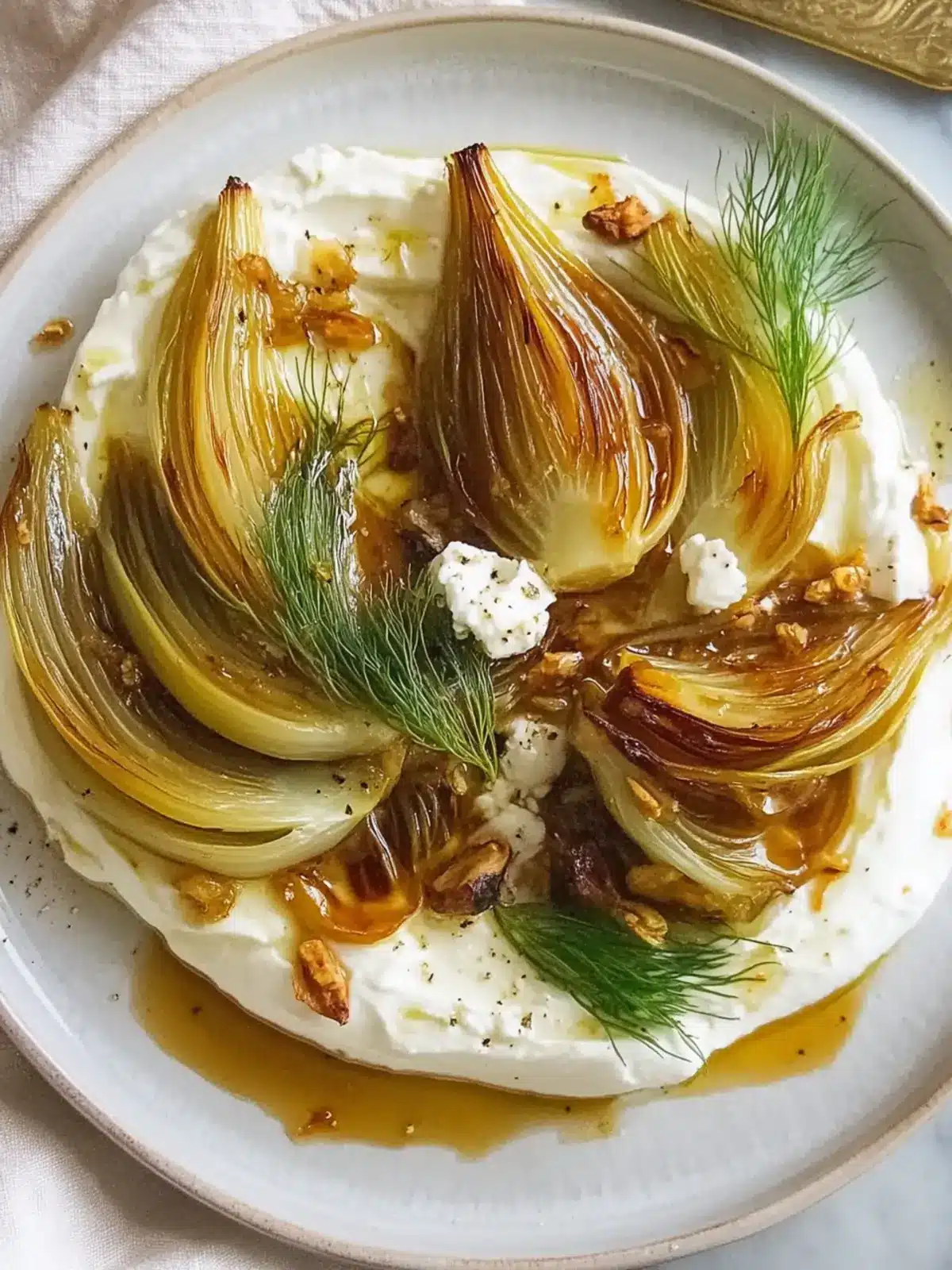 Delicious Braised Fennel with Whipped Feta Bliss 5 Braised Fennel with Whipped Feta