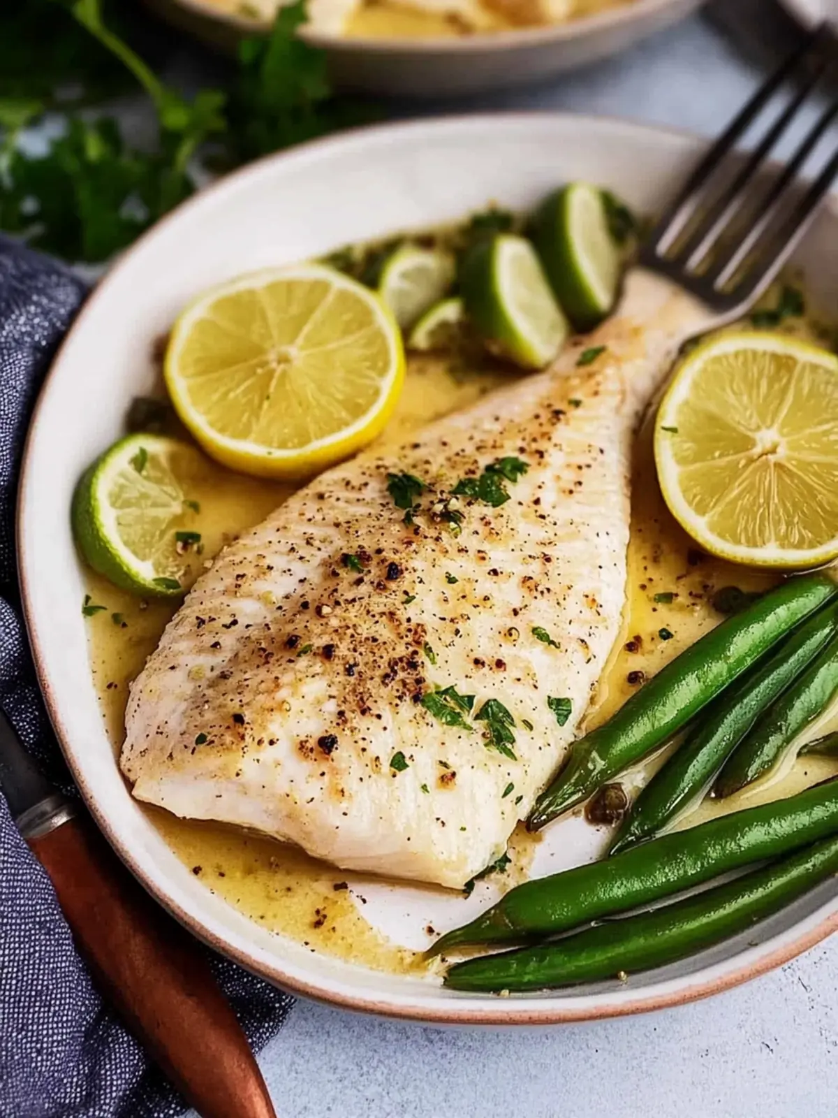Baked Garlic-Lime Tilapia: Simple, Zesty & Delicious Dinner 2 Baked Garlic-Lime Tilapia