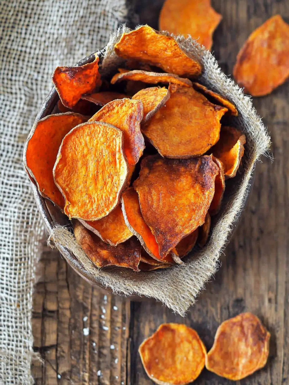 Crispy Baked Sweet Potato Chips You’ll Crave Daily 2 Baked Sweet Potato Chips
